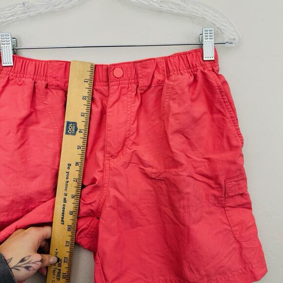 Columbia Red Cargo Hiking Shorts Women’s Size S - Picture 3 of 8